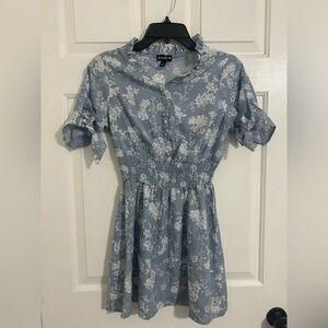 Justify Light Blue Floral Blouse